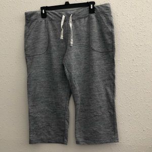 Eddie Bauer cropped sweatpants